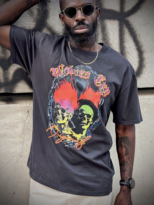 Oversized Megadeath Tee – Vintage Black