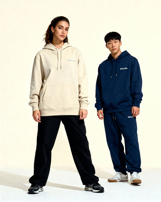 Sun-Kissed Ecru Hoodie