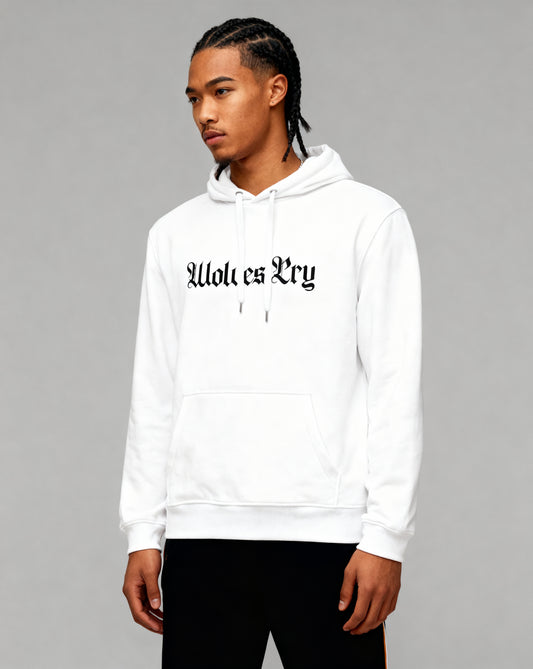 Classic Spell-Out Eco Hoodie (White)